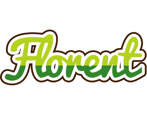 Florent golfing logo