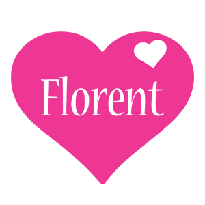 Florent love-heart logo