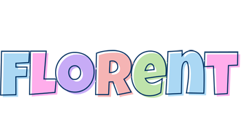 Florent pastel logo