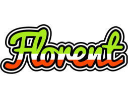 Florent superfun logo