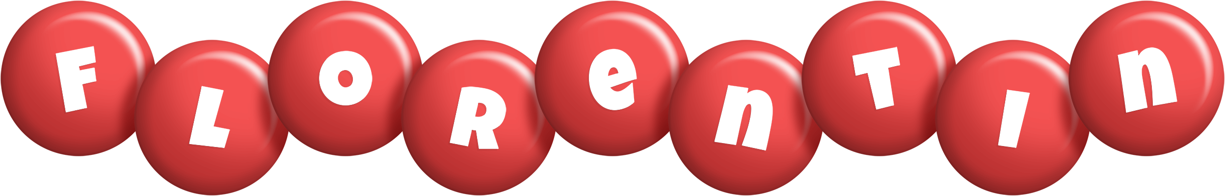 Florentin candy-red logo