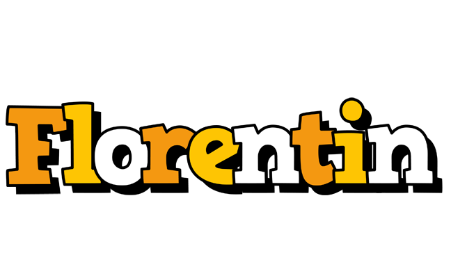 Florentin cartoon logo