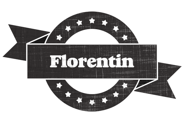 Florentin grunge logo