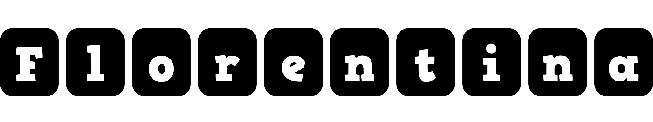 Florentina box logo