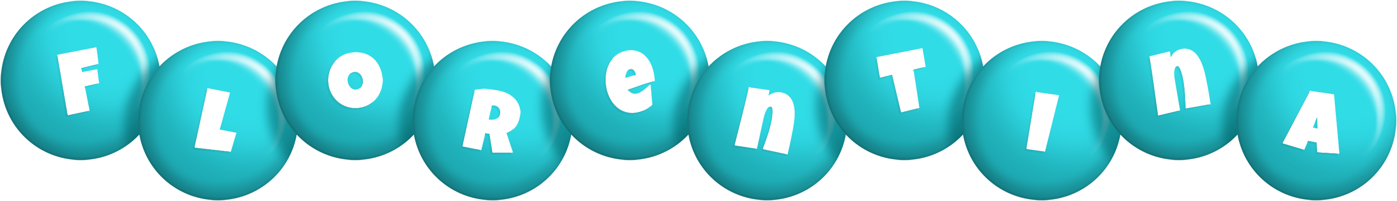 Florentina candy-azur logo