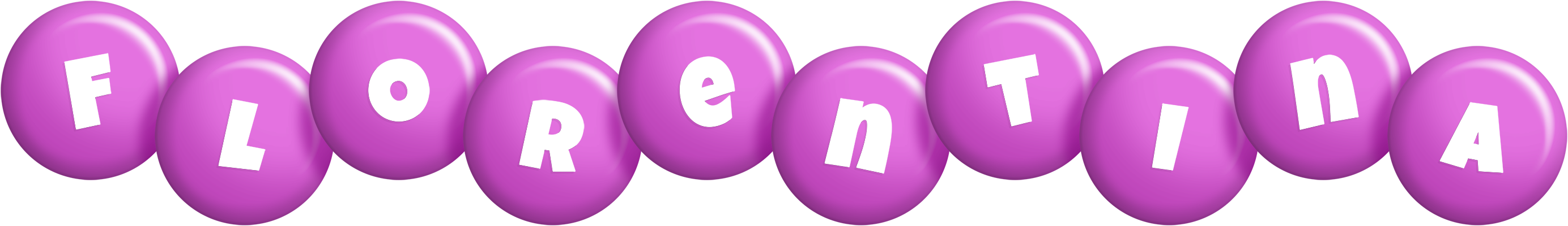 Florentina candy-purple logo