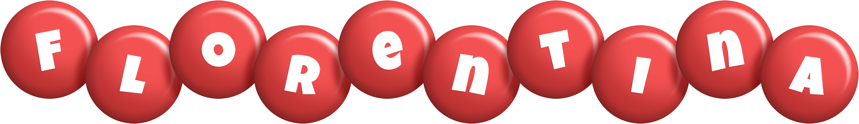 Florentina candy-red logo