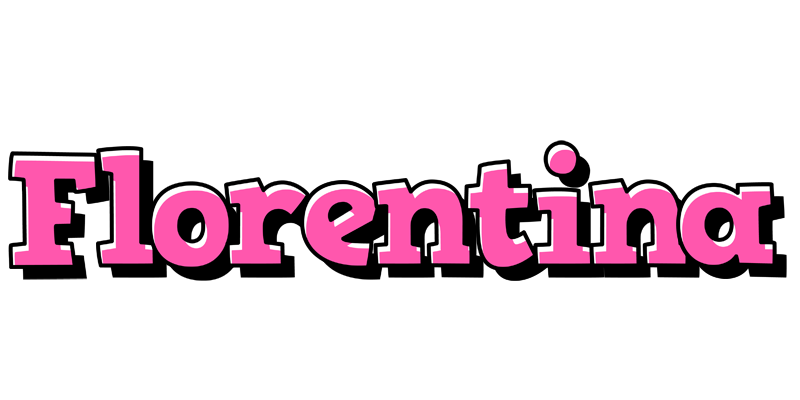 Florentina girlish logo