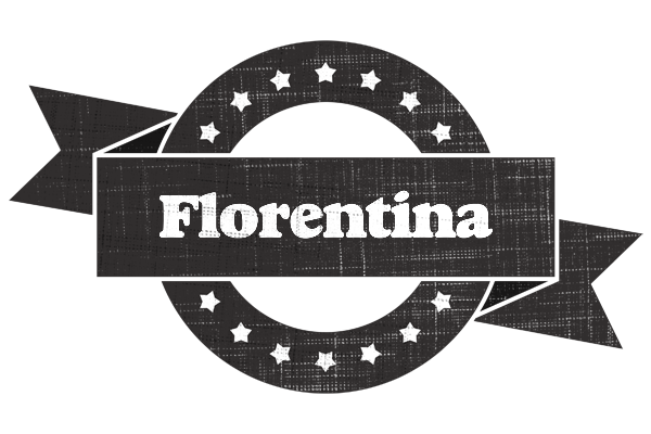 Florentina grunge logo