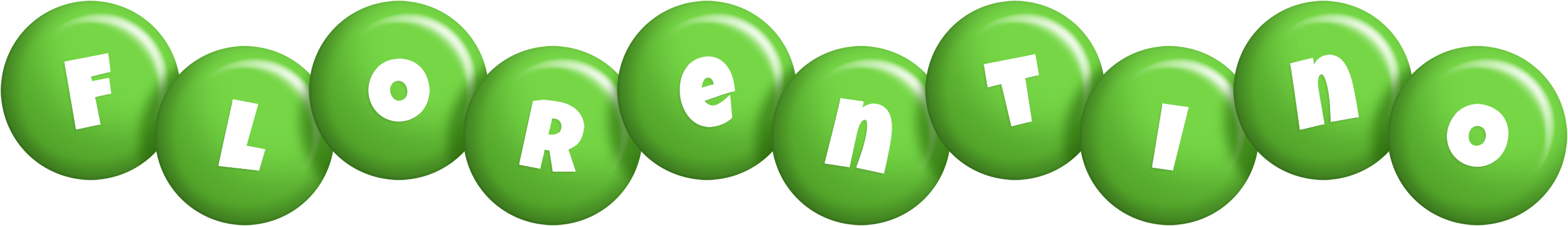 Florentino candy-green logo