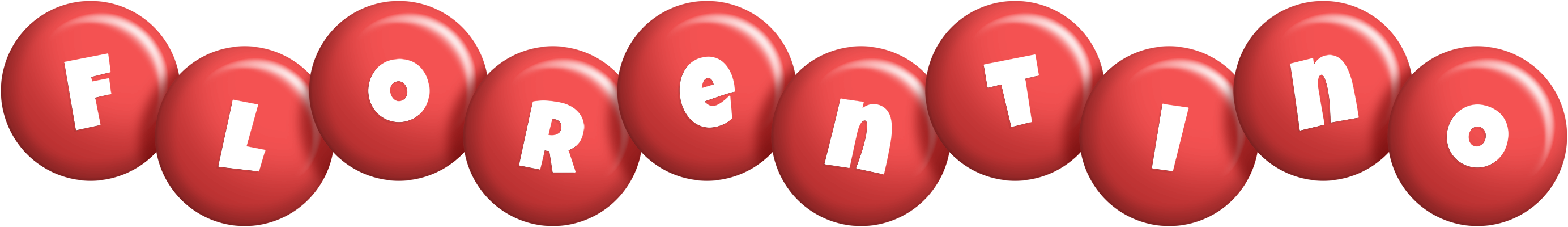 Florentino candy-red logo