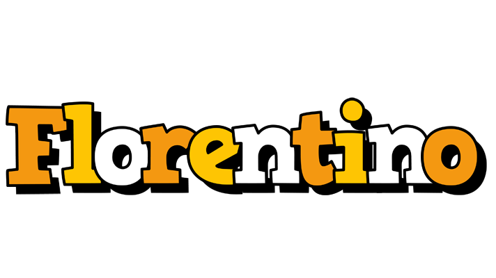 Florentino cartoon logo