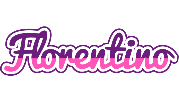 Florentino cheerful logo
