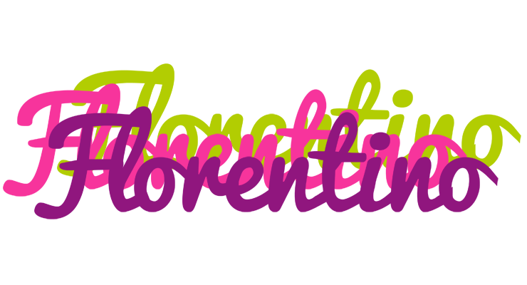 Florentino flowers logo