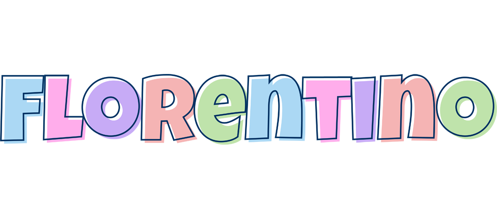Florentino pastel logo