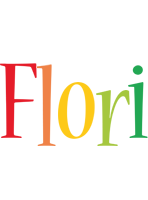 Flori birthday logo