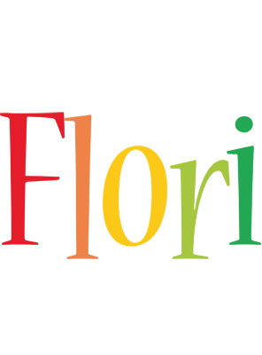 Flori birthday logo
