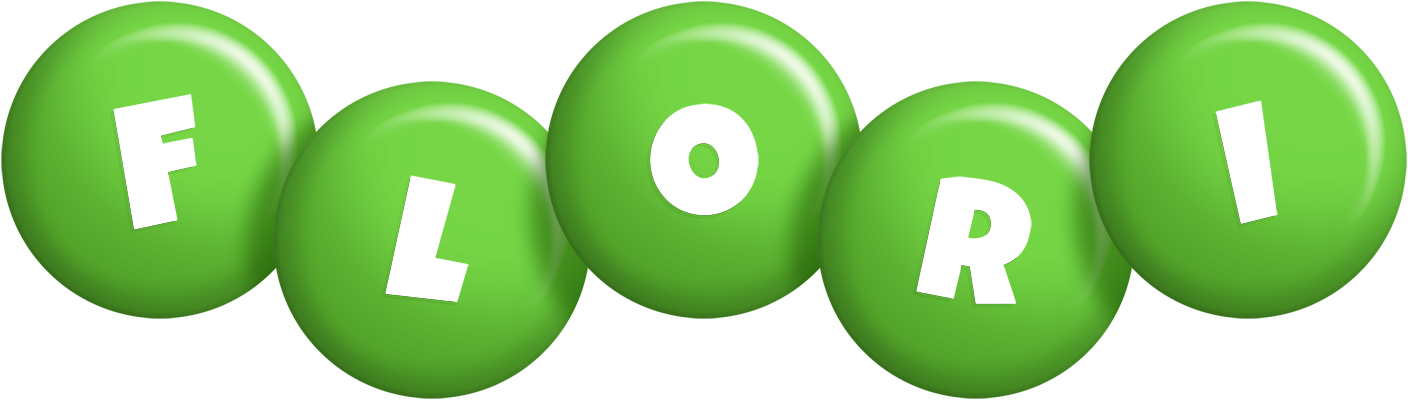 Flori candy-green logo