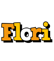 Flori cartoon logo