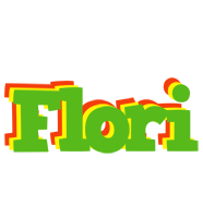 Flori crocodile logo