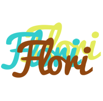 Flori cupcake logo