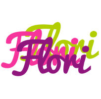 Flori flowers logo