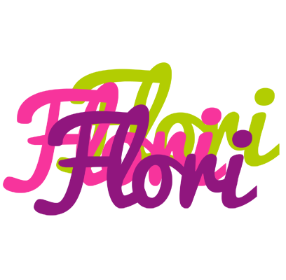 Flori flowers logo