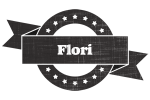 Flori grunge logo