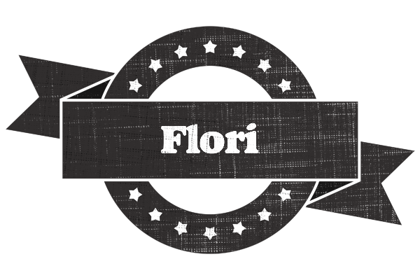 Flori grunge logo