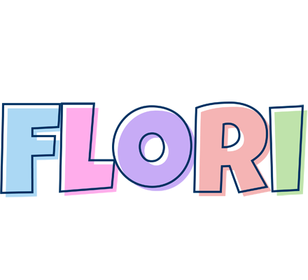 Flori pastel logo