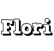 Flori snowing logo