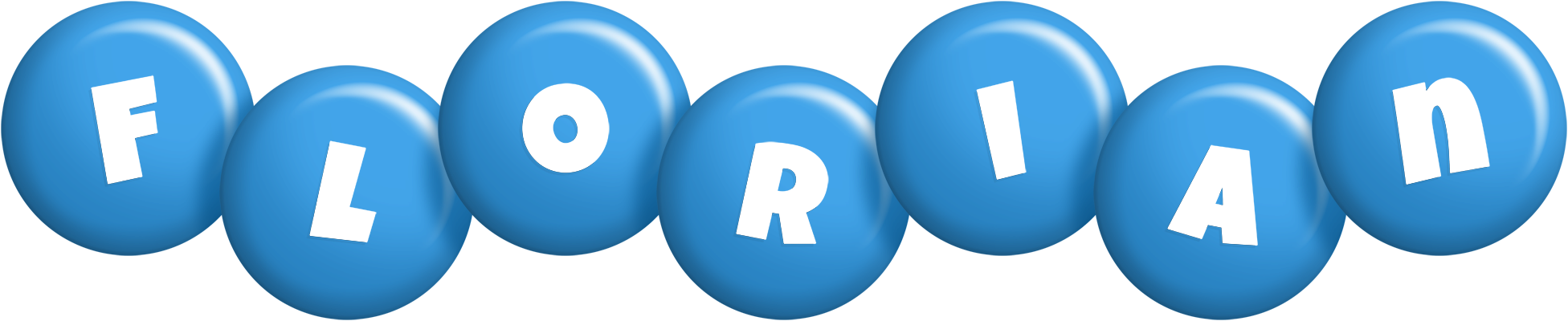 Florian candy-blue logo
