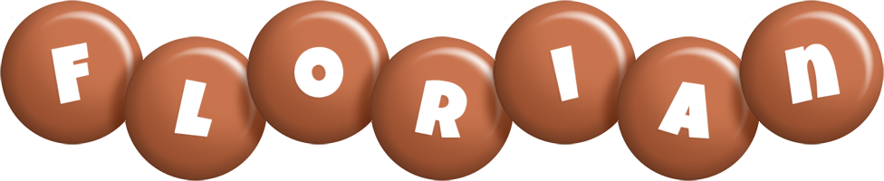 Florian candy-brown logo