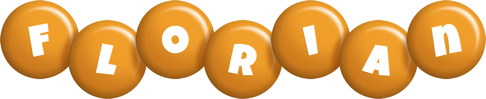 Florian candy-orange logo