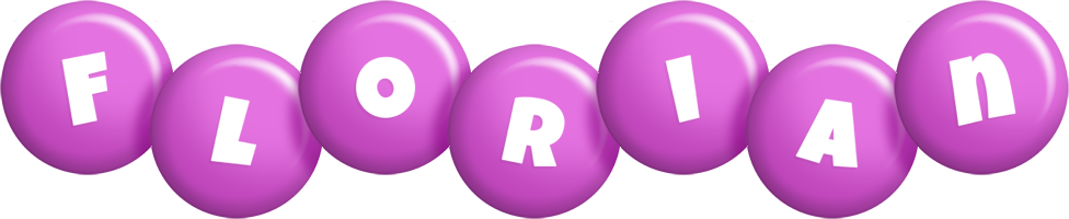 Florian candy-purple logo