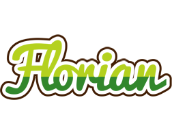 Florian golfing logo