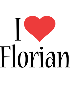 Florian i-love logo