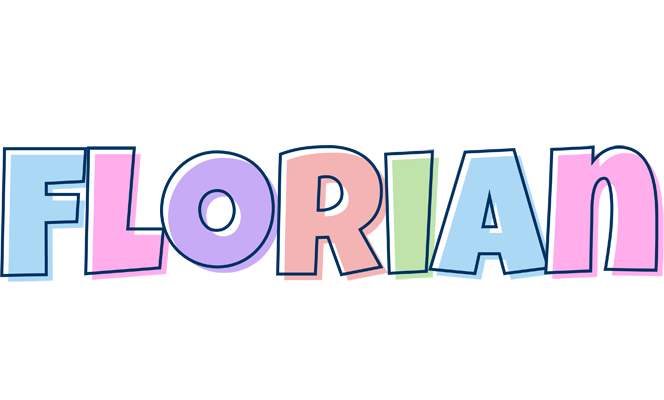 Florian pastel logo