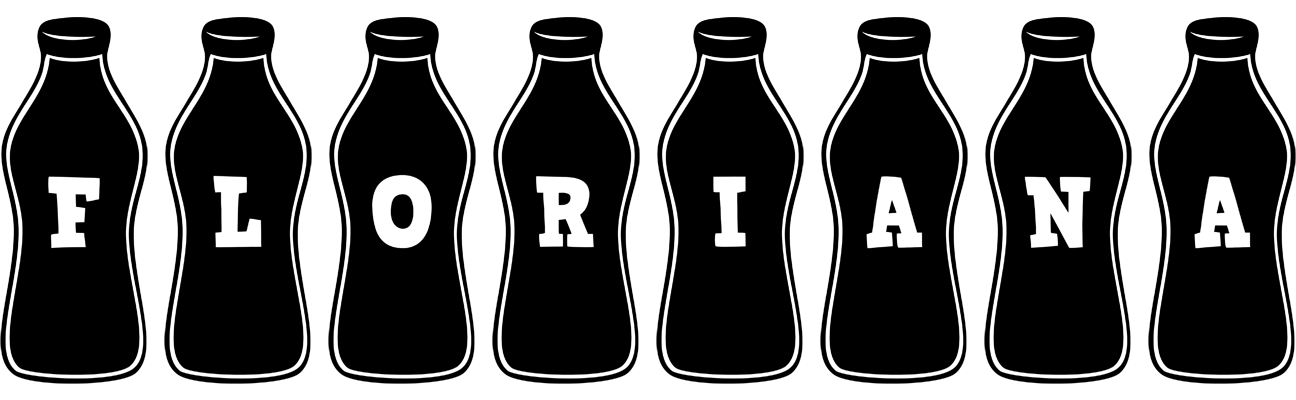 Floriana bottle logo