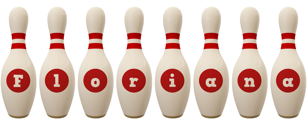 Floriana bowling-pin logo