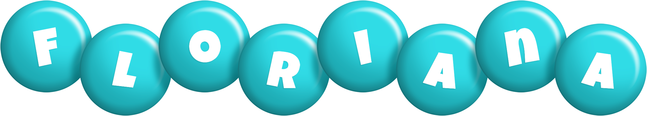 Floriana candy-azur logo