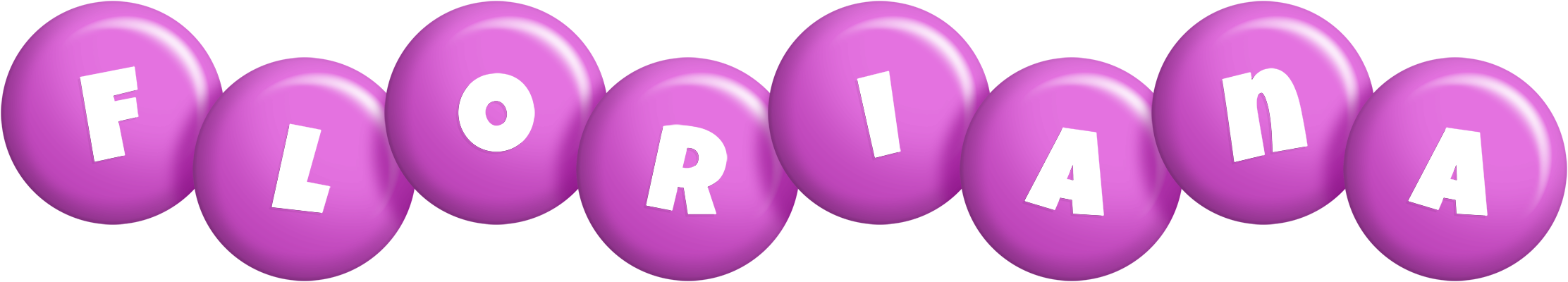 Floriana candy-purple logo