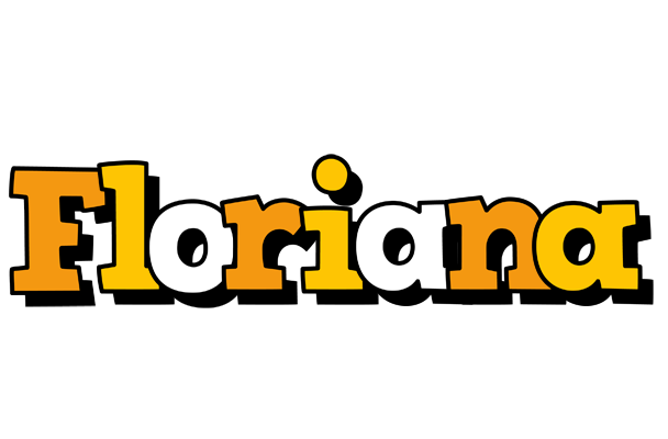 Floriana cartoon logo