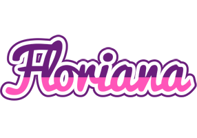 Floriana cheerful logo