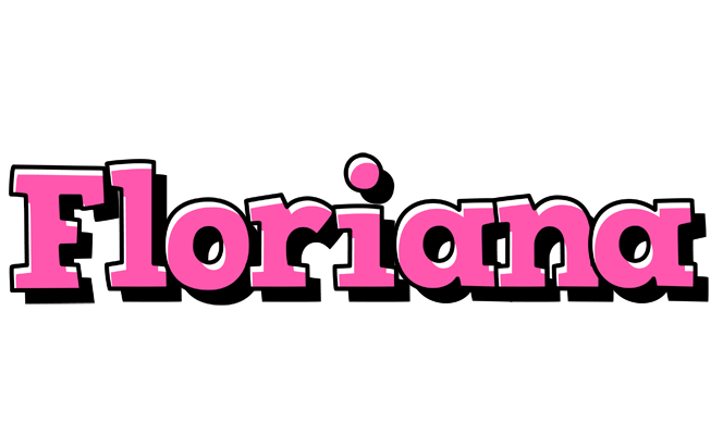 Floriana girlish logo
