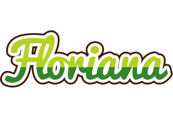 Floriana golfing logo