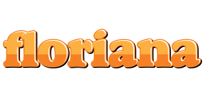 Floriana orange logo