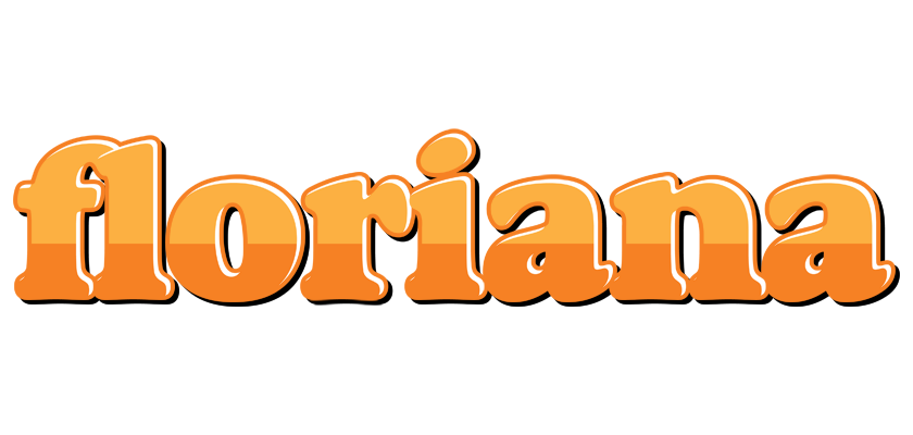Floriana orange logo