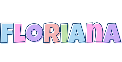 Floriana pastel logo