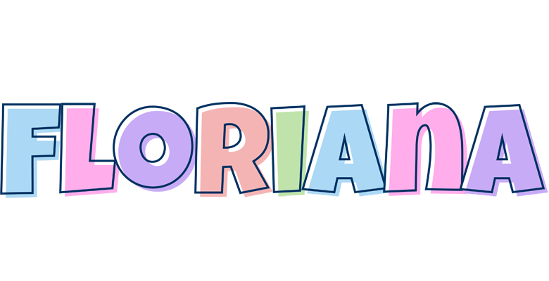 Floriana pastel logo